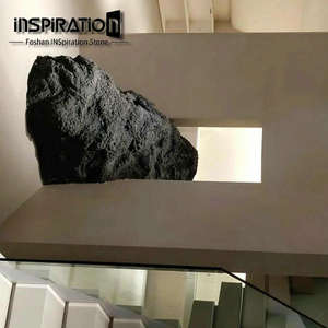 Roches artificielles de nouvelle conception moderne Énorme pierre artificielle en fibre de verre légère Grandes roches en PRF - Product Image 3
