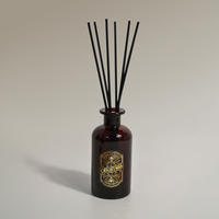 En gros, flacon vide de 100 ml en verre de luxe pour diffuseur de parfum d'ambiance à bâtonnets, avec bouchon et coffret cadeau