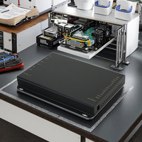 Caja de Aluminio Extruido Personalizada OEM, Caja Electrónica para PCB, Caja de Aluminio para Instrumentos, Caja de Intercambio de Datos