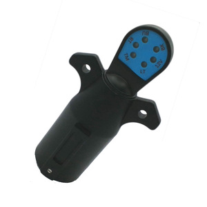 Probador de Enchufes de Remolque Americanos de 7 Pines con Pantalla LED para Diagnóstico de Cableado Automotriz Up1701T - Product Image 3