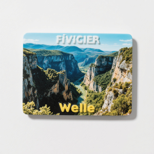 Imanes de nevera de alimentos personalizados para monumentos de la ciudad Decoraciones de cocina con exquisitos imanes de nevera de resina - Product Image 4