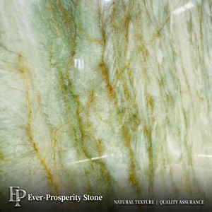 Lastre di Marmo Verde Smeraldo Ever-Prosperity Stone, Grandi Lastre Lucidate Impermeabili e Durevoli per Ville Moderne e Progetti Commerciali - Product Image 5