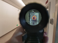Tactical Sight Combo 558 Holographic Red Dot Scope with 3X Magnifier G33 Hunting Scope Aluminum Alloy QD Mount