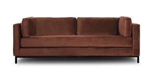 Sofá seccional moderno 2025 con cubierta extraíble con mechones, sala de estar de diseño sencillo, sofá de suministro directo de fábrica de cuero de madera - Product Image 2