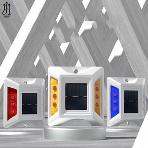 Светоотражающие дорожные маркеры на солнечных батареях с LED-индикатором, светоотражающие дорожные знаки, светодиодные дорожные маркеры «кошачий глаз» на солнечных батареях - Product Image 1