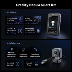 Creality Nebula Smart Kit 4.3 Inch Touch Screen <b>with</b> <b>Camera</b> Plastic for 3D <b>Printer</b> Remote Monitoring - Product Image 3