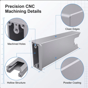 Fundición a presión de aluminio y mecanizado CNC de soporte de exhibición Stents de aleación Servicios de fundición personalizados - Product Image 2