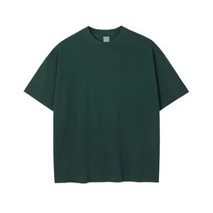 T-shirt surdimensionné vierge à épaules tombantes personnalisé de 250g/m2 T-shirt vintage de rue 100% coton pour hommes, lavé à l'acide, vente en gros - Product Image 3
