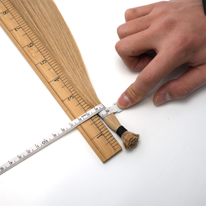 Extensiones de Cabello Humano Remy Ruso <span class=keywords><strong>Virgen</strong></span> de Doble Trama con Queratina Italiana Pre-adherida, Punta Plana Mini y Punta K, Venta al por Mayor 2026 - Product Image 5