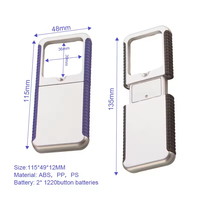 LED Portable Factory Direct Hot Sale Compact Magnifier with Light for Travel Gifts