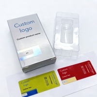 Étiquettes et boîtes en papier personnalisées pour flacons de 3 ml, 5 ml, 10 ml, kit de recharge