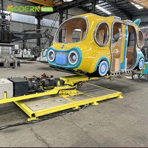 Bus extérieur en acier de qualité supérieure avec cabines de bus adorables et lumières LED colorées pour le divertissement familial - Product Image 3