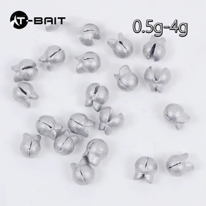 ตะกั่วตก<span class=keywords><strong>ปลา</strong></span>แบบเปิด Duckbill 50 ชิ้น/ถุง คุณภาพสูง น้ำหนัก 0.5 กรัม-4 กรัม ตะกั่วทรงไข่ น้ำหนักรวม 500 กรัม สีนู้ด - Product Image 6