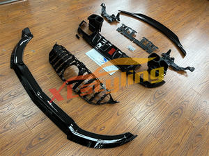 Paraurti Auto in ABS, Splitter Anteriore BRS, Diffusore Posteriore, Griglia GT, Spoiler PSM per <span class=keywords><strong>Mercedes</strong></span> W205 <span class=keywords><strong>C205</strong></span> 15-17 - Product Image 5