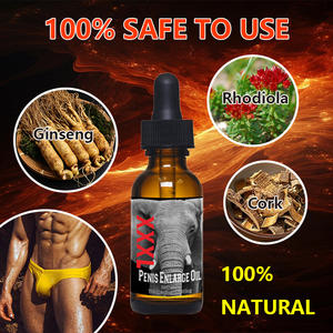 Huile d'agrandissement du pénis pour hommes XXXL à base d'extrait naturel pur - Sans effets secondaires, utilisation externe, taille plus importante, soins intimes - Product Image 2