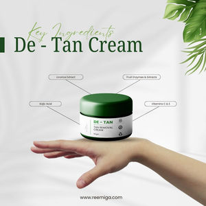 Nouvelle crème décolorante TAN REMOVAL, nettoyant visage décolorant, extrait de réglisse, enzymes de fruits, acide kojique, vitamines C et E, revitalisant pour la peau éclaircissant - Product Image 4