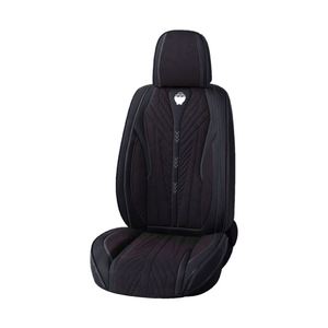Housse de siège de voiture Tonghui, durable, respirante, universelle quatre saisons, entièrement en polyester, luxe, 5 pièces, pour tous les sièges - Product Image 3