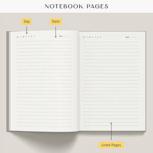 Cuaderno Personalizado de Tapa Dura de Cuero PU con Forro, Agenda Diaria con Detalles en Dorado, <span class=keywords><strong>Diario</strong></span> Estético para Oficina y Escuela - Product Image 6