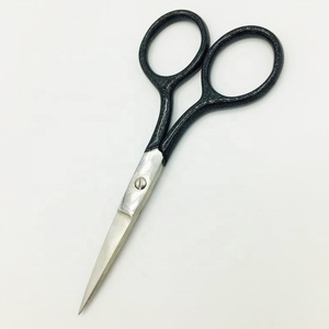 Tijeras profesionales de acero inoxidable para manicura de uñas, hoja recta curva, Tijera para cutículas, nuevo embalaje, cuidado de uñas, Belleza - Product Image 4