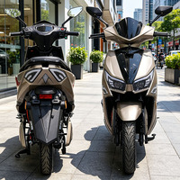 Moto électrique de course pour adultes CKD SKD 12 pouces à 2 roues, 1100/1300W, vitesse 60 km/h, avec assistance au pédalage