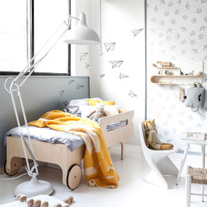 Ensembles de meubles de chambre à coucher pour enfants, lits superposés modernes en bois massif pour enfants - Product Image 6