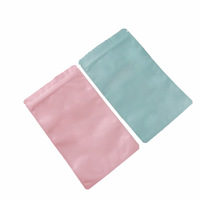 Pochettes à bijoux cosmétiques cadeaux plates colorées mates Sacs en plastique à fermeture éclair anti-odeur Sac d'emballage en feuille d'aluminium
