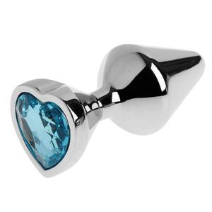 Hình Trái Tim Kim Loại hậu môn cắm Massager g-spot tuyến tiền liệt <span class=keywords><strong>massage</strong></span> hậu môn hạt mông cắm dildo khiêu dâm đồ chơi - Product Image 4