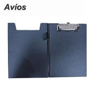 Portapapeles A5 de PVC con Logotipo Personalizado, Doble Cara, Impermeable, para Oficina, Escuela, Papelería