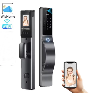 3D Biometric Security <strong>Face</strong> &amp; <strong>Camera</strong> Smart Door Lock Digital Password Wi-Fi App Unlock - Product Image 1