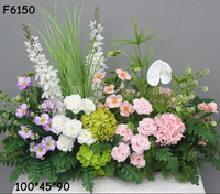 E025 Mur floral artificiel en soie rose pastel et violet, verdure suspendue, décors de mariage, accents de plafond pour événements, décoration murale de mariage