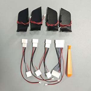 Pour Toyota RAV4/Wildlander voiture <span class=keywords><strong>porte</strong></span> intérieur LED poignée bol panneau lampe LED couleur unique Auto lumières ambiantes - Product Image 1