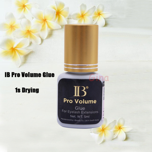 Colle pour extensions de cils individuels super résistante, séchage rapide en 1 seconde, IB <span class=keywords><strong>Pro</strong></span> Volume 5ml, sans latex, colle noire coréenne - Product Image 5