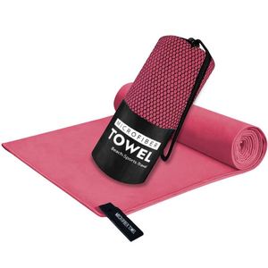 Microfiber Quick-Dry PVA Solid Color Sports Towel with Custom Logo for Fitness Gym Outdoor Use Gift - Product Image 6