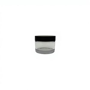 <span class=keywords><strong>Cali</strong></span> Packs - Frascos de Vidrio Transparente de 60 ml con Tapa de Plástico, Capacidad de 50 g, Etiquetas para el Cuidado de la Piel y Uso Cosmético, para Crema de Ojos - Product Image 4