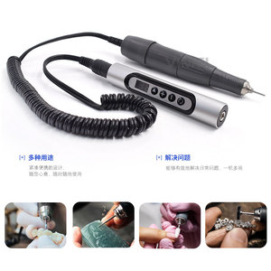 Vimel Electric <b>Grinder</b> 220V 50000rpm Portable Dental Engraver For Nail Jewelry Polishing - Product Image 4