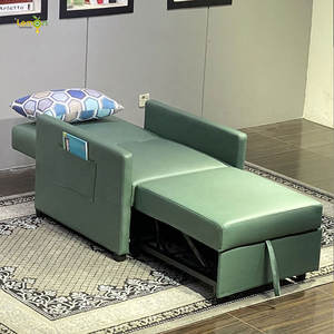 الحديثة الحد الأدنى واحدة أريكة سرير طوي وظيفة النسيج الذكية أريكة مع نائمة - Product Image 2