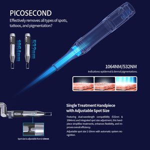Keslaser เครื่องเลเซอร์ Picosecond ใหม่350PS 532nm 1064 NM ไดโอด Pico เครื่องลบรอย<span class=keywords><strong>สัก</strong></span>เครื่องกำจัดความงาม - Product Image 4