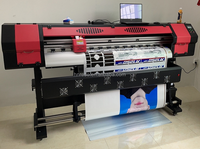 Schnelle Sublimation etikett Polyester gewebe Tinten strahl drucker Inkjet Flyer Plotter Druckmaschine