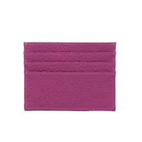 Nouveau porte-cartes en cuir de vachette pleine fleur à motif litchi, simple, couleur unie, léger et portable, avec logo personnalisé