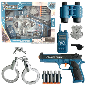 Divertente Set di Giocattoli da Poliziotto con Pistola Giocattolo, Walkie-Talkie e Accessori per Compleanno, Halloween e Natale - Product Image 2