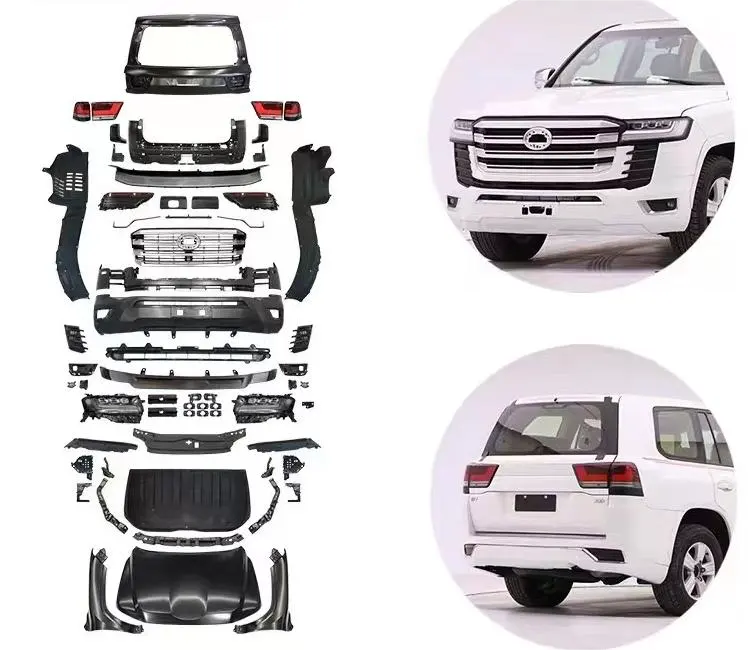 LC200 To LC300 External Upgrade Bodykit For 2008-2021 Toyota Land Cruiser 200 Model LC300 1:1 Conversion LC 200 LC 300Kits