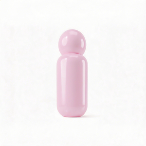 Nouvelle bouteille ronde de 50 ml à épaules arrondies et fond sphérique, design sphérique, emballage <span class=keywords><strong>pour</strong></span> crème <span class=keywords><strong>solaire</strong></span> et cosmétiques, format voyage - Product Image 5