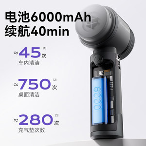 Hello Leiboo Handheld <b>Vacuum</b> Cleaner 0.5L Rechargeable <b>Portable</b> Cordless Car <b>Vacuum</b> With Multiple Attachments - Product Image 5