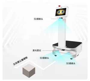 Chasis con Ruedas para Robot de Manipulación de Almacén, AGV, Manipulación Inteligente en Fábrica, Navegación por Radar Láser, Robot Móvil Industrial - Product Image 4