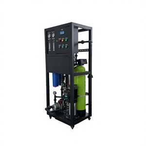 Sistema <span class=keywords><strong>de</strong></span> <span class=keywords><strong>Agua</strong></span> <span class=keywords><strong>Potable</strong></span> Comercial Autolimpiante <span class=keywords><strong>de</strong></span> <span class=keywords><strong>500</strong></span> LPH con Ósmosis Inversa, Control PLC y Bomba <span class=keywords><strong>de</strong></span> Acero Inoxidable para Hoteles y Resorts - Product Image 2