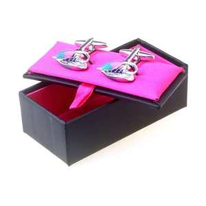 Caja de Regalo de Boda para Gemelos de Cuero Personalizada al por Mayor de Fábrica, Caja Rectangular para Gemelos con Tapa de Cielo y Tierra - Product Image 6