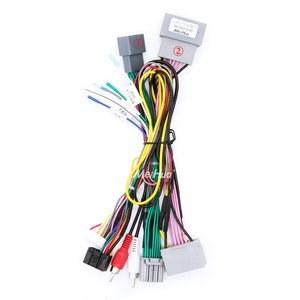 Cablaggio Autoradio Android Meihua per <span class=keywords><strong>Volvo</strong></span> <span class=keywords><strong>XC60</strong></span> 2009-2014 con cornice per telaio Dash Mount Kit cornice per pannello di rivestimento - Product Image 3