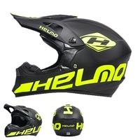 Casque de moto intégral à double visière Four Seasons pour adultes Casque de vélo de rue pour hommes et femmes