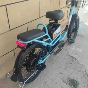 Nouveau Style de mode vélo électrique vélo électrique haut de gamme pour les femmes et les enfants batterie au plomb e vélo - Product Image 3