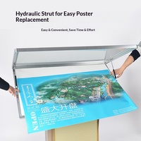 Panneau de signalisation pour hall d'hôtel, guide de planification tridimensionnel pour la localisation des espaces publics et la signalisation communautaire